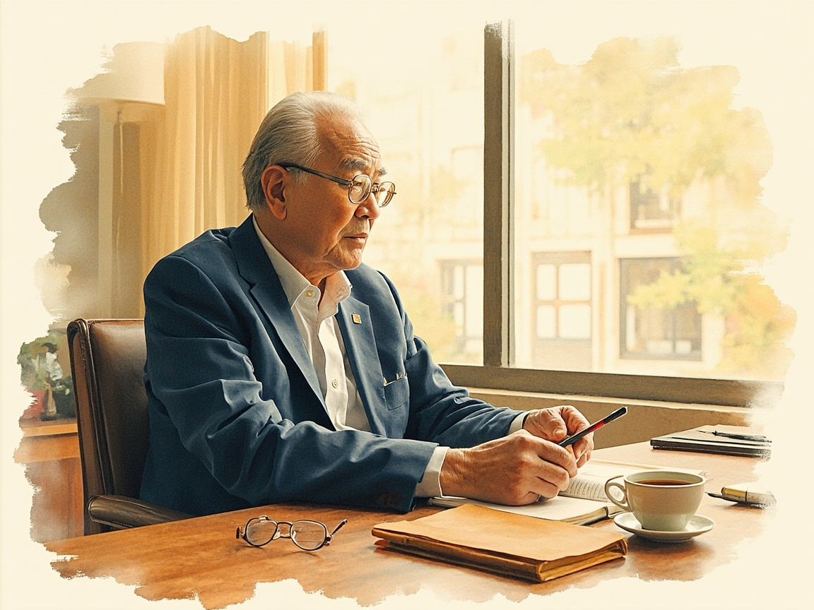 60-year-old executive interview